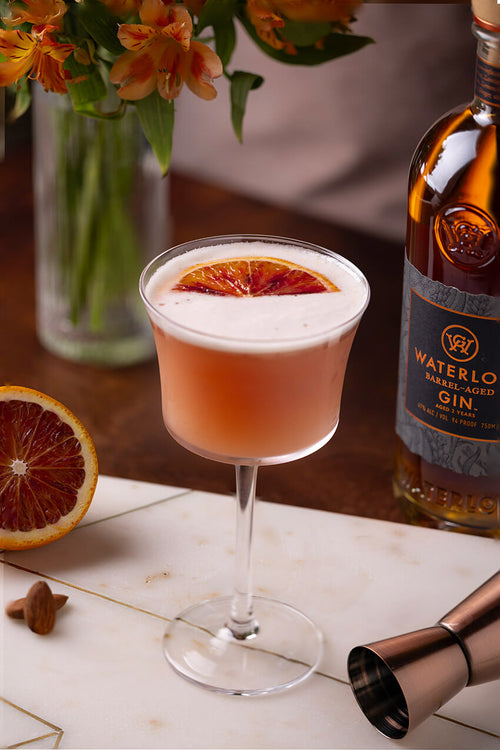 Blood Orange Amaretto Sour
