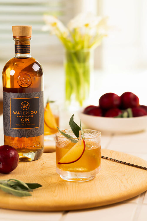 Plum and Sage Old Fashioned