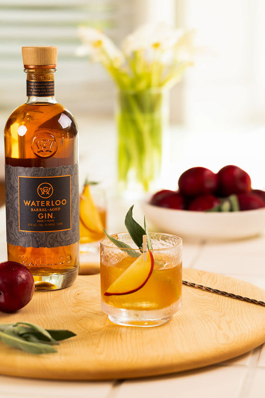 Plum and Sage Old Fashioned