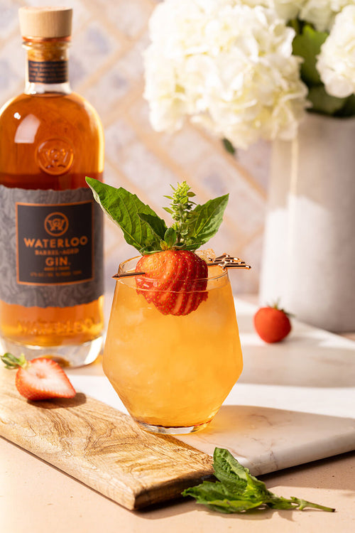 Strawberry Basil G&T