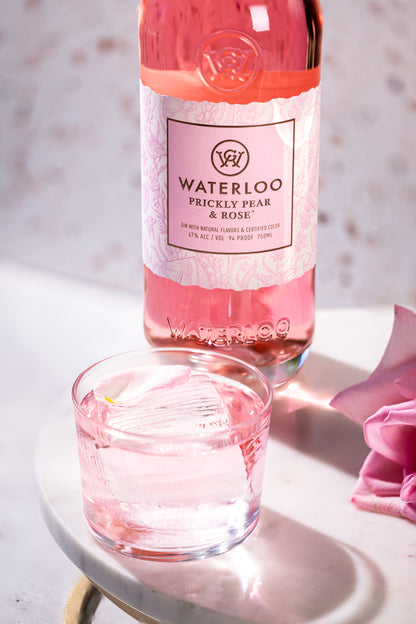 Waterloo Prickly Pear & Rose Gin
