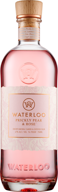 Waterloo Prickly Pear & Rose Gin