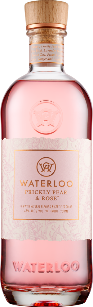 Waterloo Prickly Pear & Rose Gin