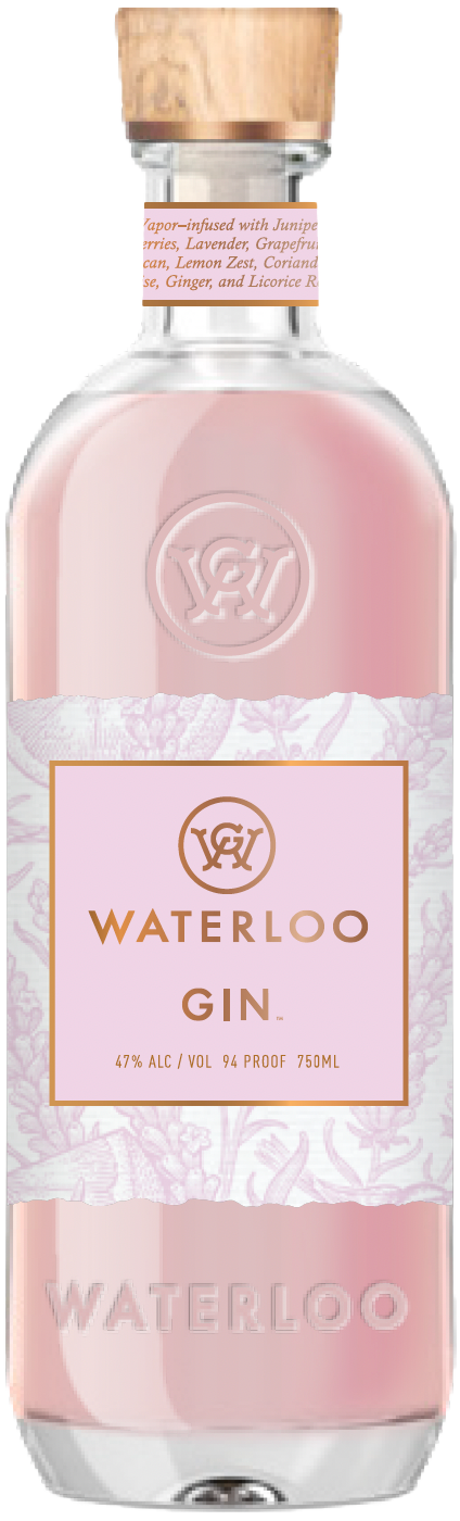Waterloo Prickly Pear & Rose Gin