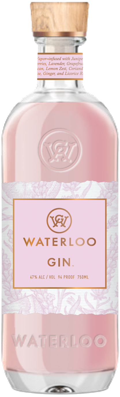 Waterloo Prickly Pear & Rose Gin